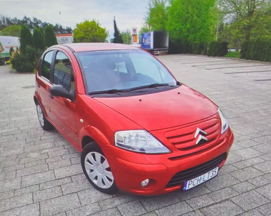 Citroen C3 1360 cm, 65 kw 2007 roku niski przebieg automat