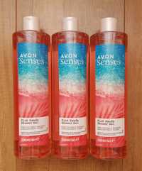 Avon Senses żel pod prysznic Pink Sand różowa woda kokosowa pitaja