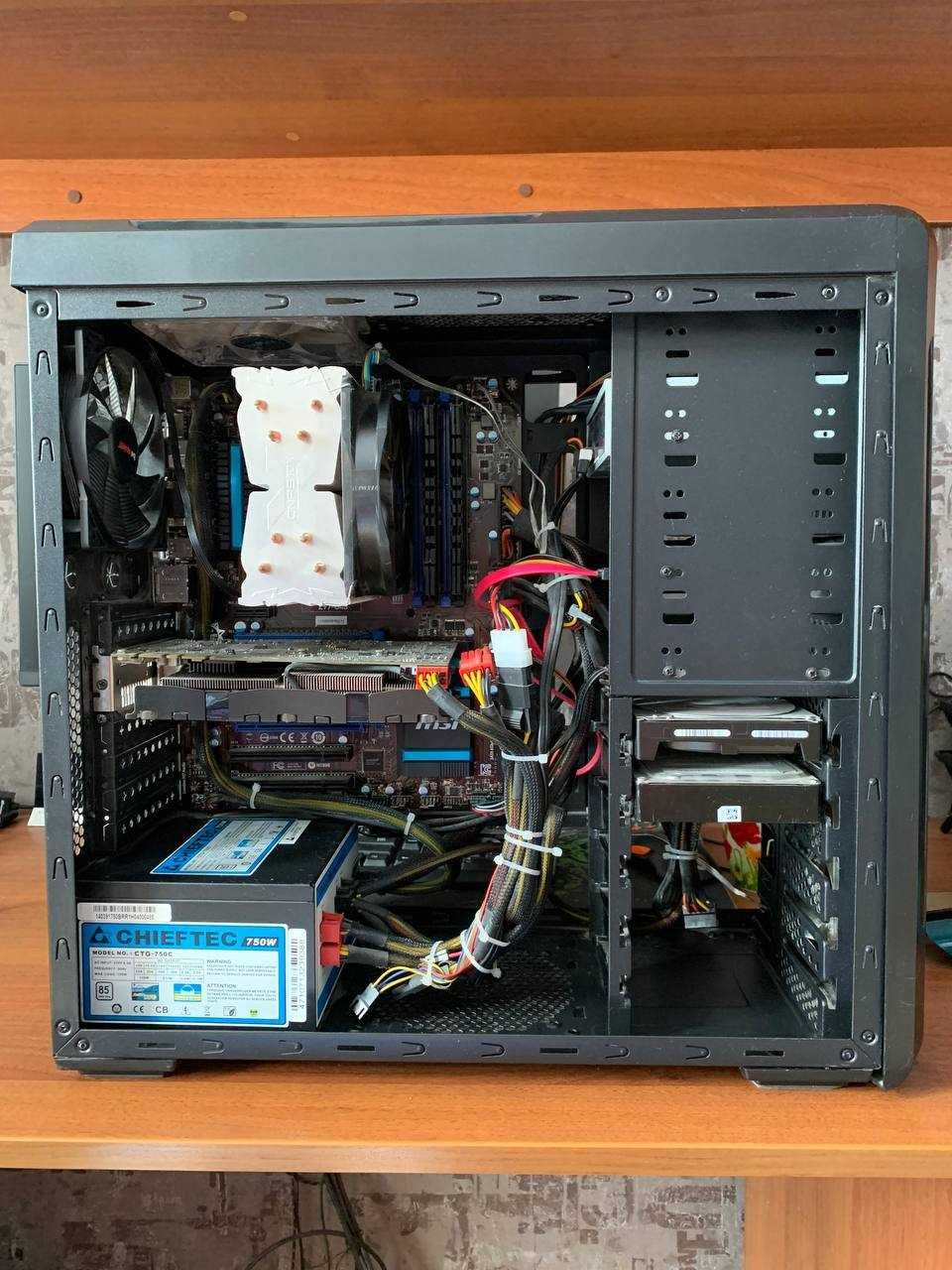 Продам системний блок/ i7, 16Gb, SSD120+HDD2tb, 1070ti