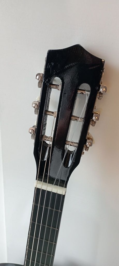 Gitara 3/4 czarna +pokrowiec