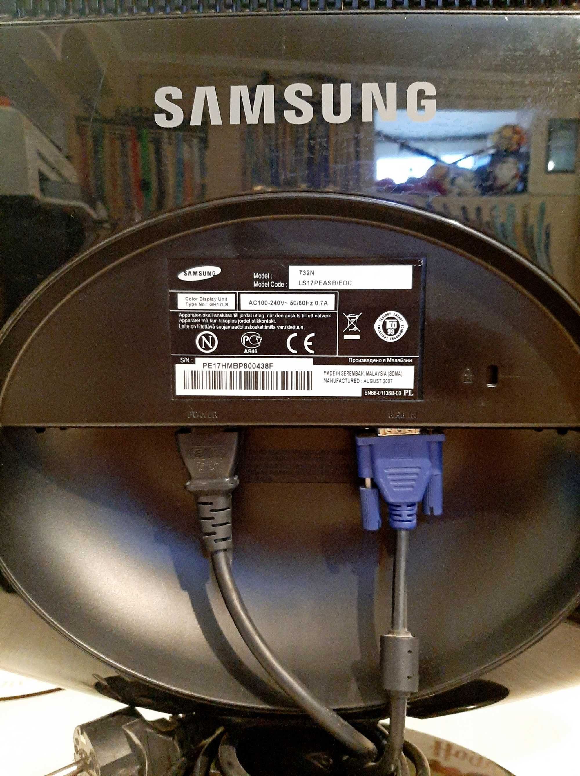Монітор SAMSUNG SyncMaster 732N (діагональ 17 дюймів) (вживане)