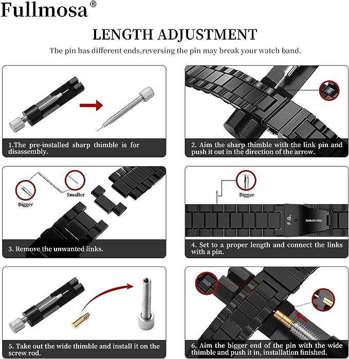 Bransoleta metalowy do zegarka Apple Watch 8/7/SE/6/5/4/3/2/1 czarna
