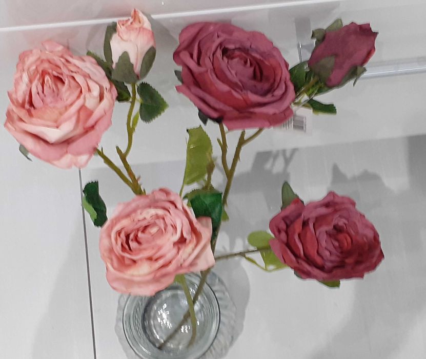 Róża sztuczna gałązka