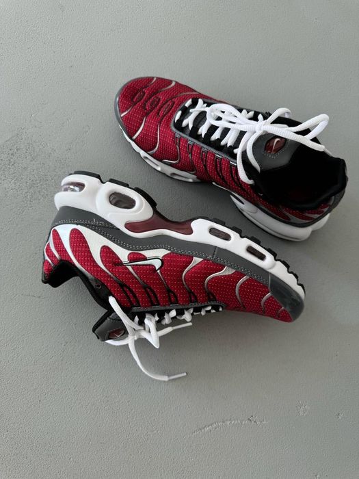 РОЗПРОДАЖ! Nike Air Max TN Plus Grey/Red 40 41 42 43 44 45 найк тнки