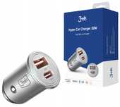 3Mk Ładowarka Samochodowa 2X Usb - C Qc3.0 30W