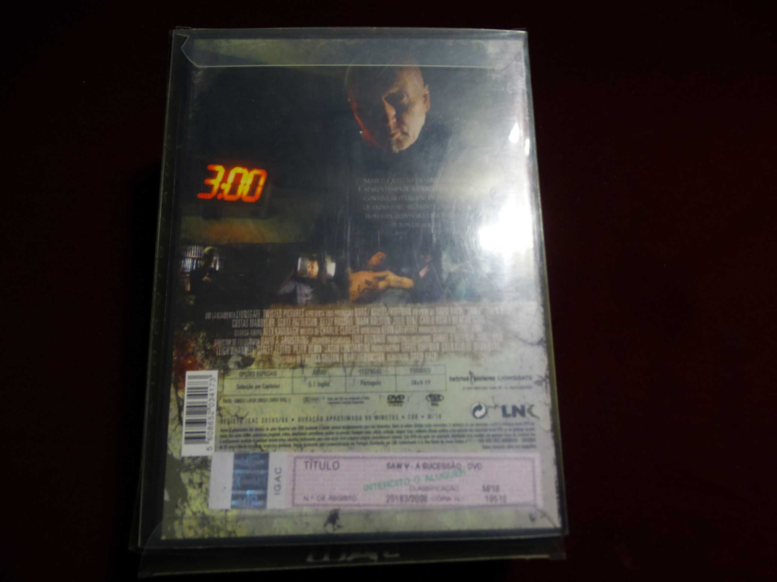DVD pack-Saw quadrilogia+Saw V