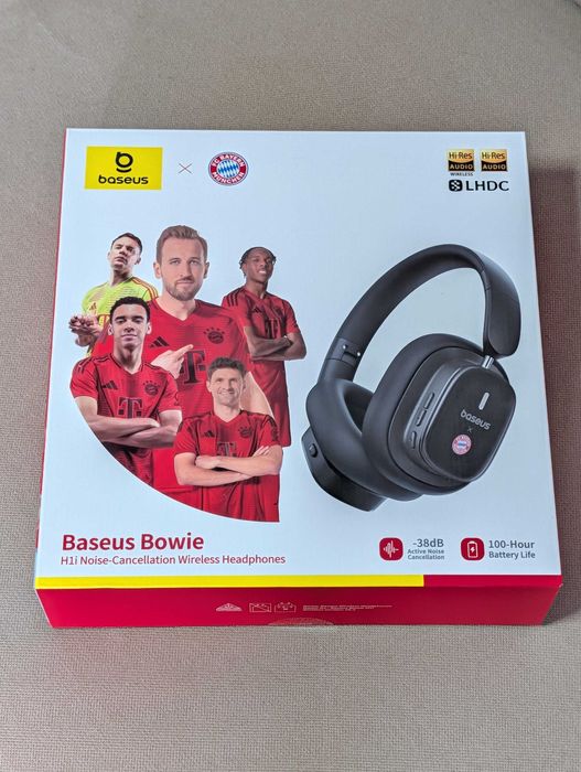 Fones Baseus, cancelamento de ruído ativo, bateria 100 horas - SELADO