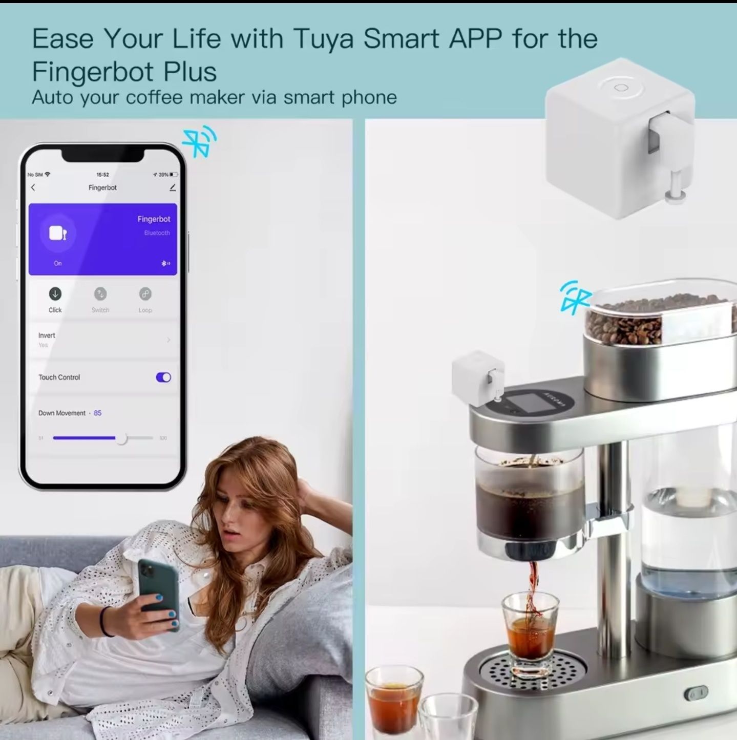 Moes fingerbot smart controller