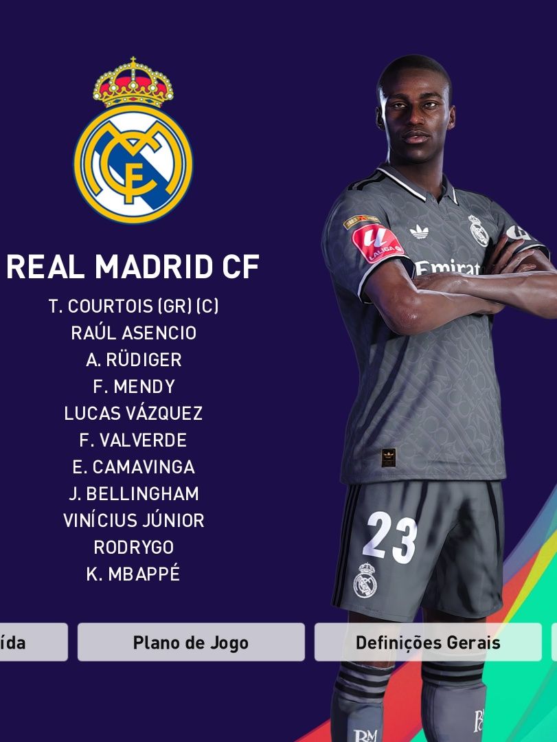 Pen Drive com Season Update 2025 para PES 2021 Ps4/Ps5