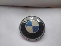 emblemat do bmw średnicy 7,4cm na tył carbon