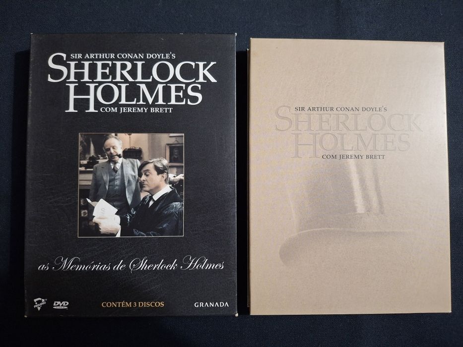 DVD As Memórias de Sherlock Holmes.