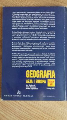 Geografia Azja i Europa kl. VII Mordawski, Makowski, Augustyniak