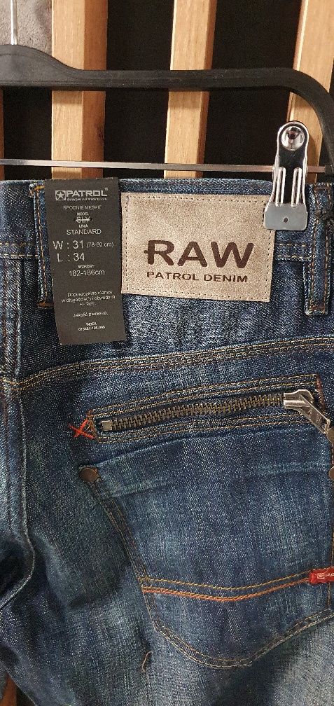 Spodnie Patrol Denim jeans rozmiar 31-32 S