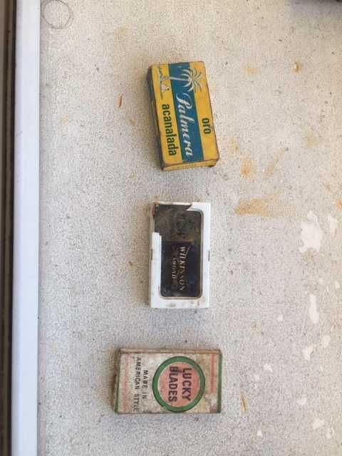 colecão laminas de barbear antigas