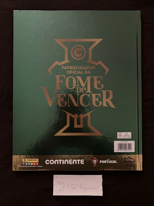 Caderneta Completa Fome de Vencer