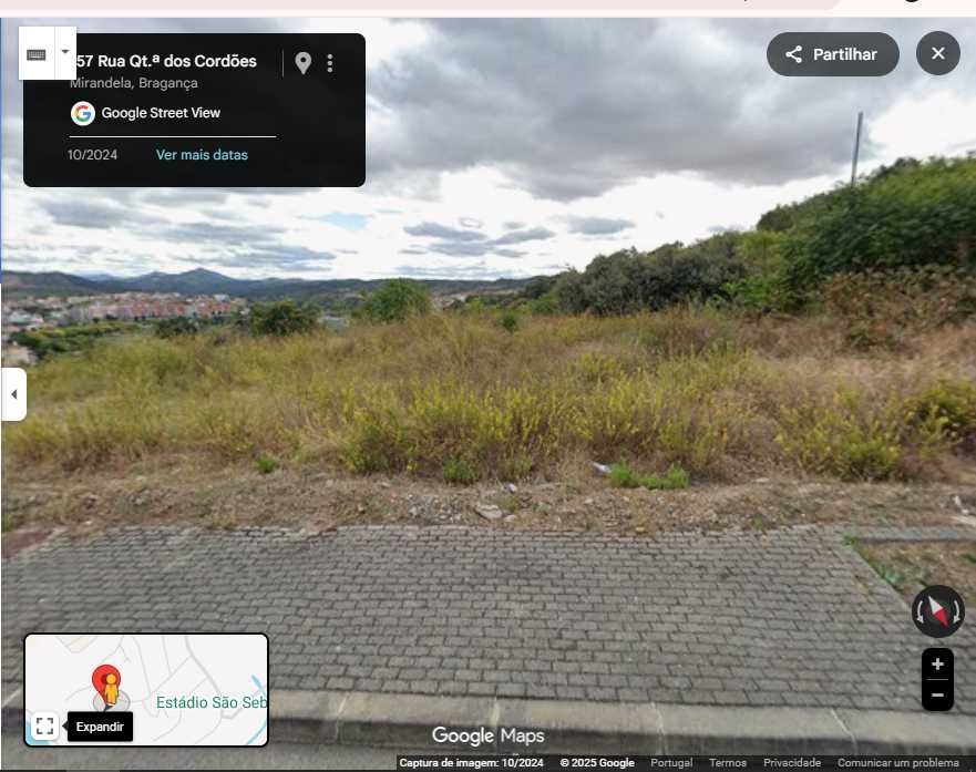 lote construção, mirandela