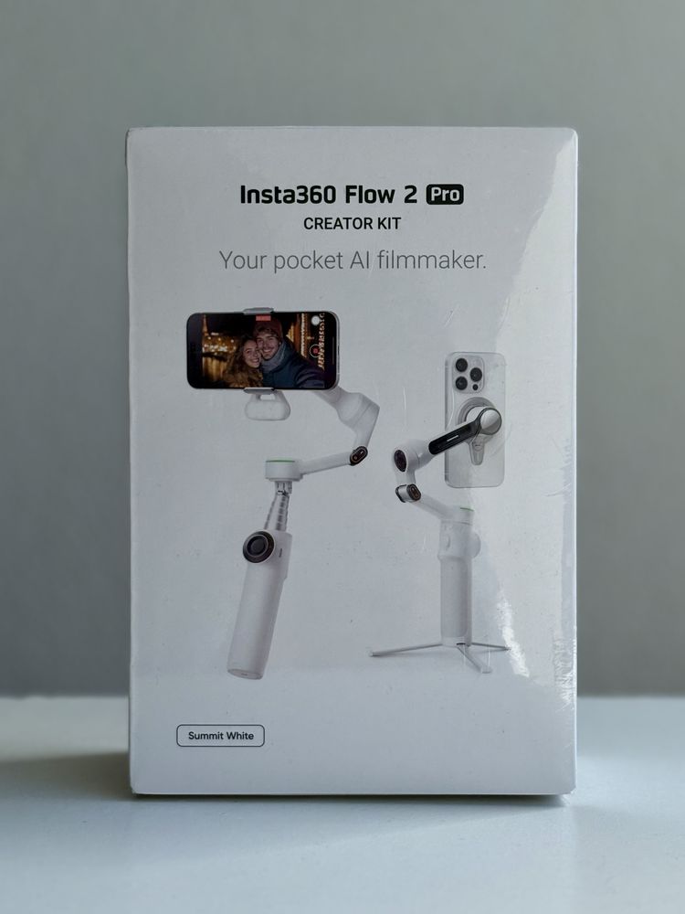 Insta360 Flow 2 Pro CREATOR KIT Summit White — Nowy