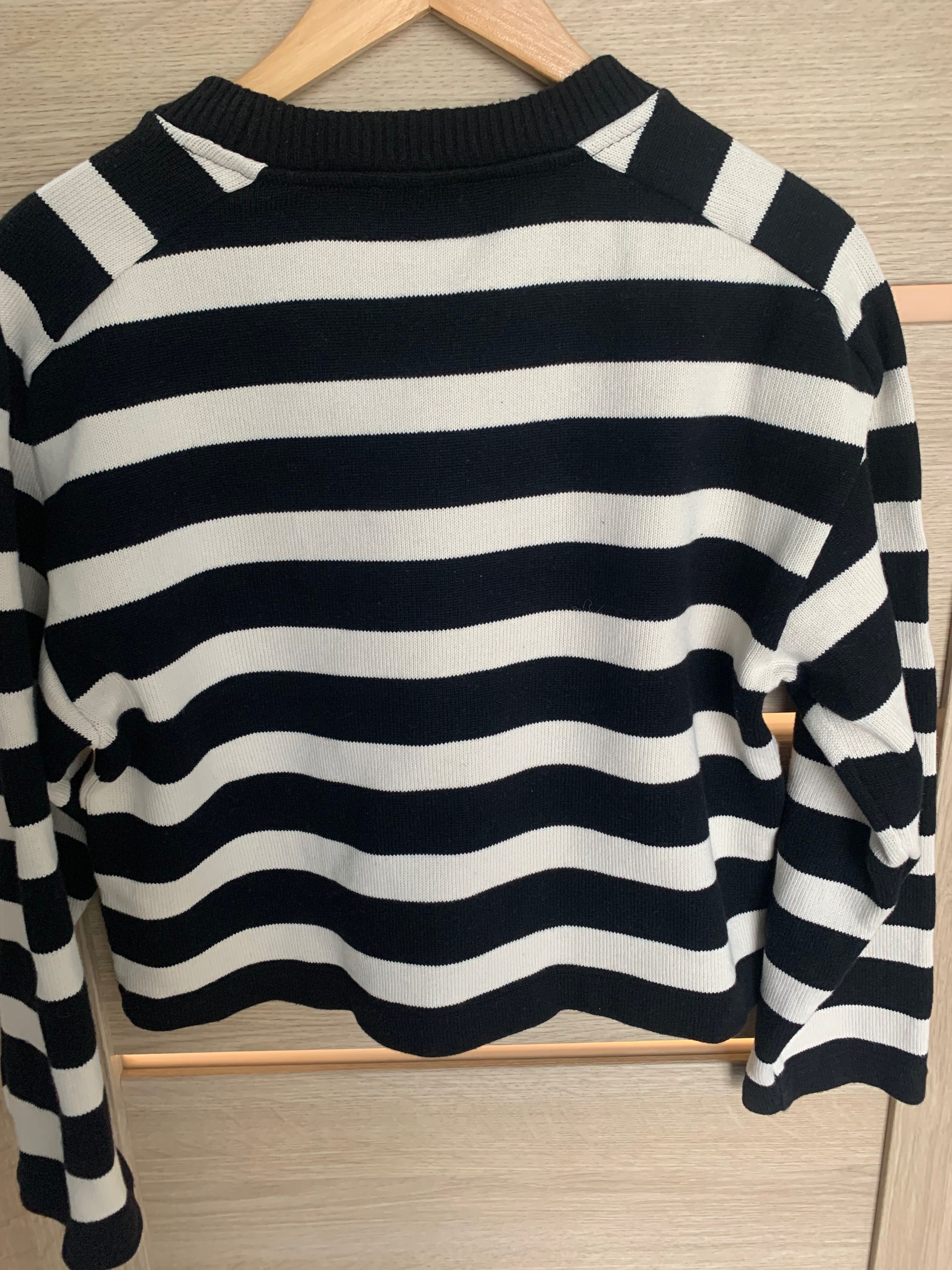 Sweter Massimo Dutti bawełna roz S