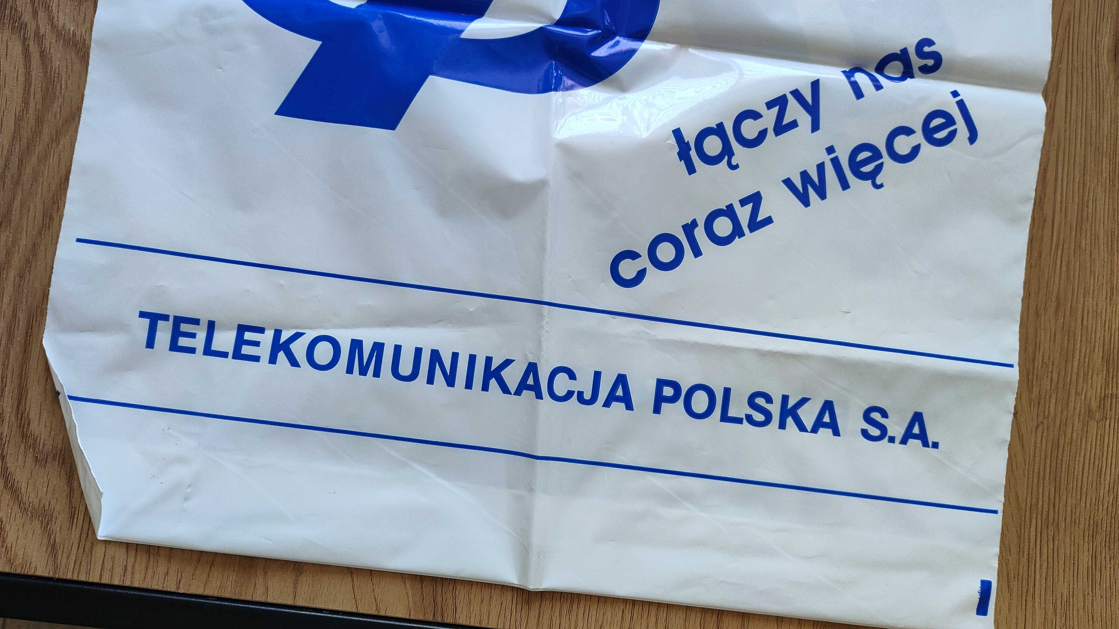 Telekomunikacja Polska S.A. - stara reklamówka