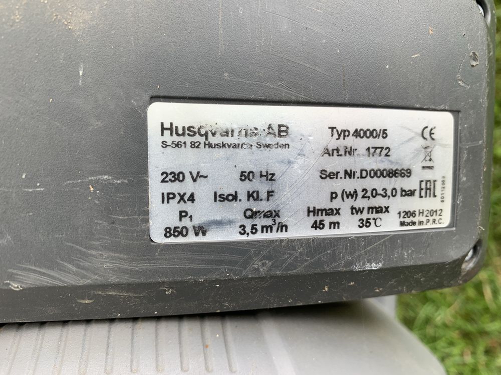 Hydrofor Gardena 4000/5