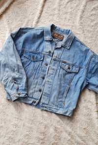 Vintage kurtka jeansowa z lat 90., marka Wisco rozmiar XL