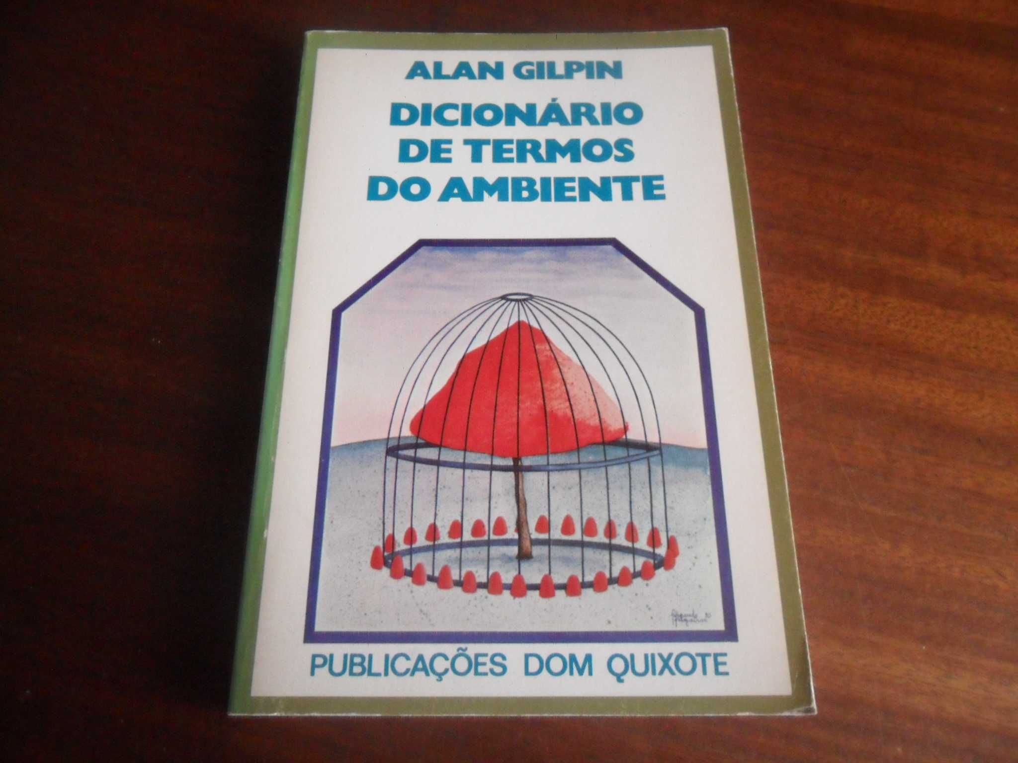 "Dicionário de Termos do Ambiente" de Alan Gilpin - 1ª Edição de 1980