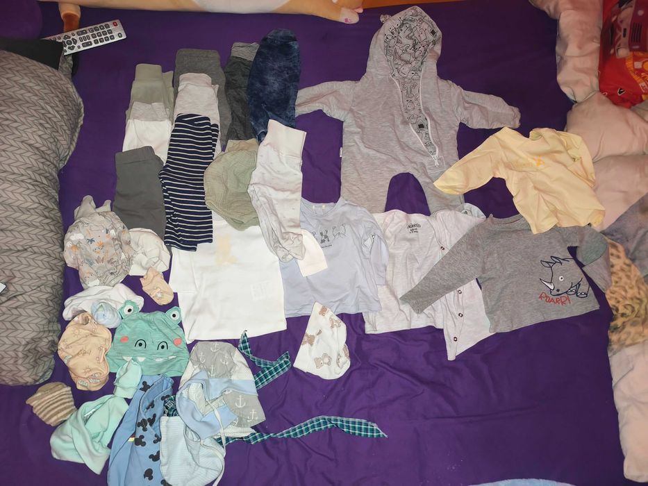 Paka ubrań chłopięcych rozmiar 62