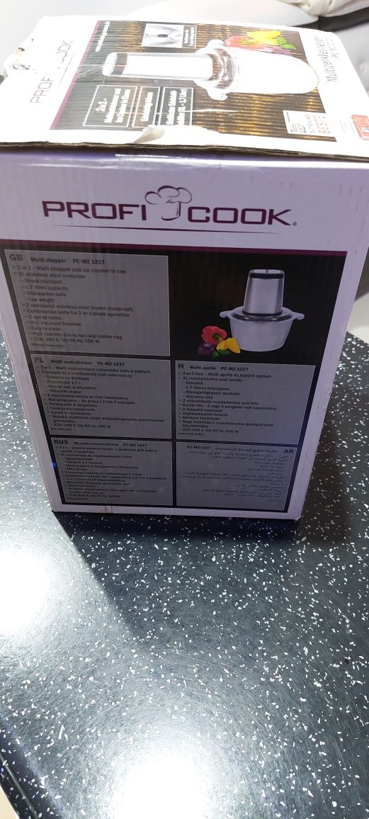 Siekacz elektryczny, rozdrabniacz ProfiCook PC-MZ 1227