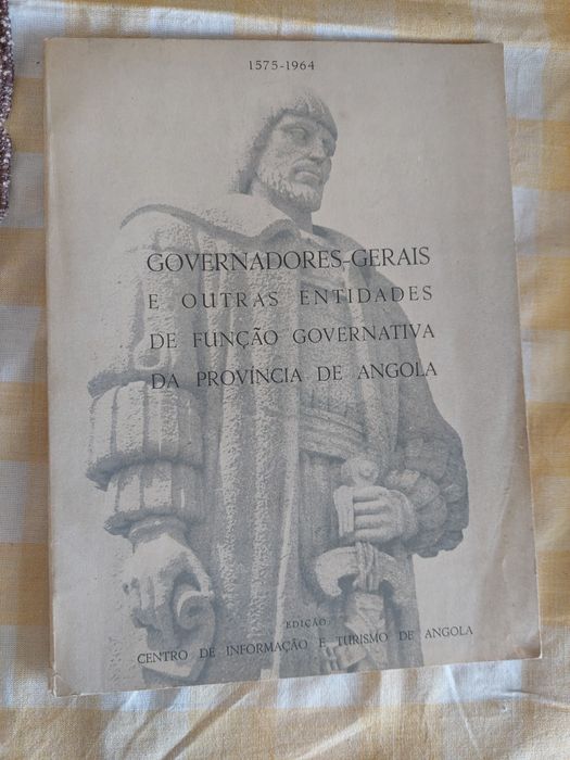Livro governadores gerais de Angola