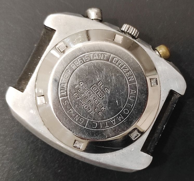 2 Cronógrafos Citizen automáticos completos para revisão,