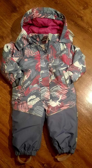 Dziewczęcy kombinezon zimowy 86- Lemon Explore