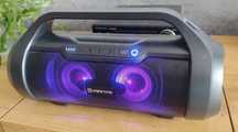 *NOWY* GŁOŚNIK BLUETOOTH bezprzewodowy głośnik przenośny mocny LED RGB