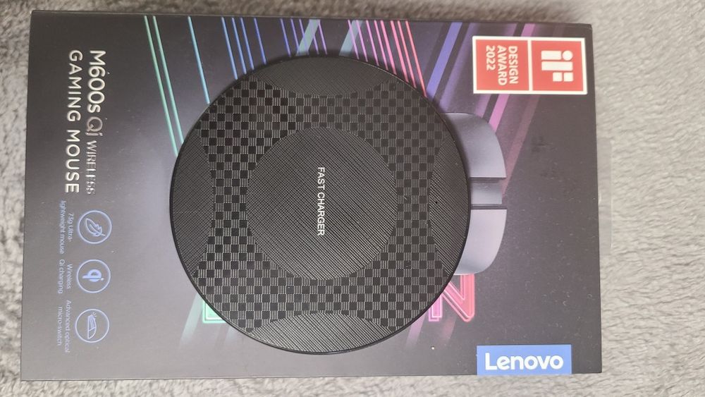 Ігрова миша Lenovo M600s QI + бездротова зарядка