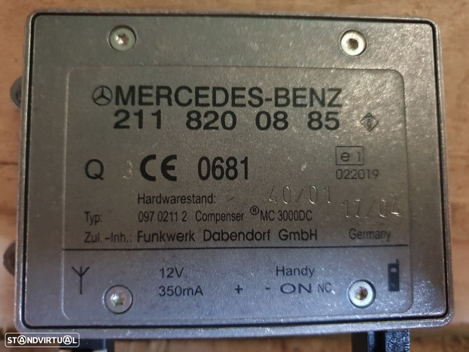 Módulo bluetooth Mercedes w211 E220 E270 / 21182.00885
