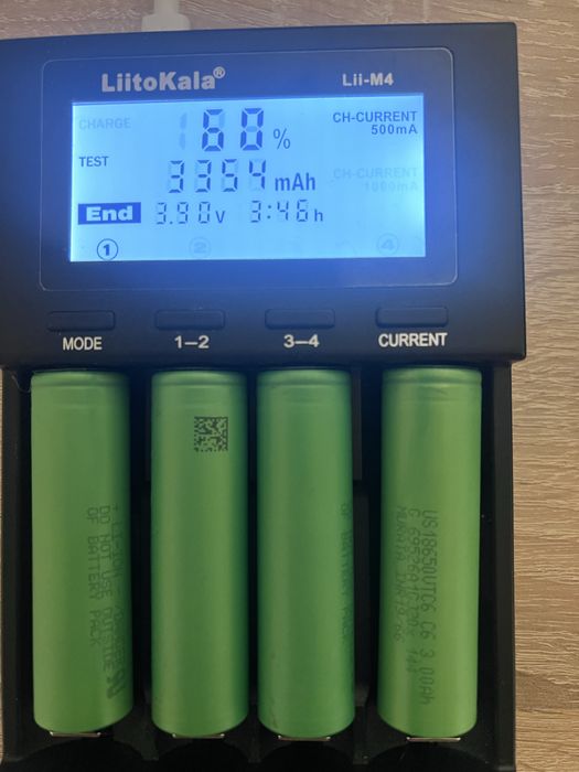 Передзамовлення. Високострумові sony murata vtc6. Reclaimed 18650