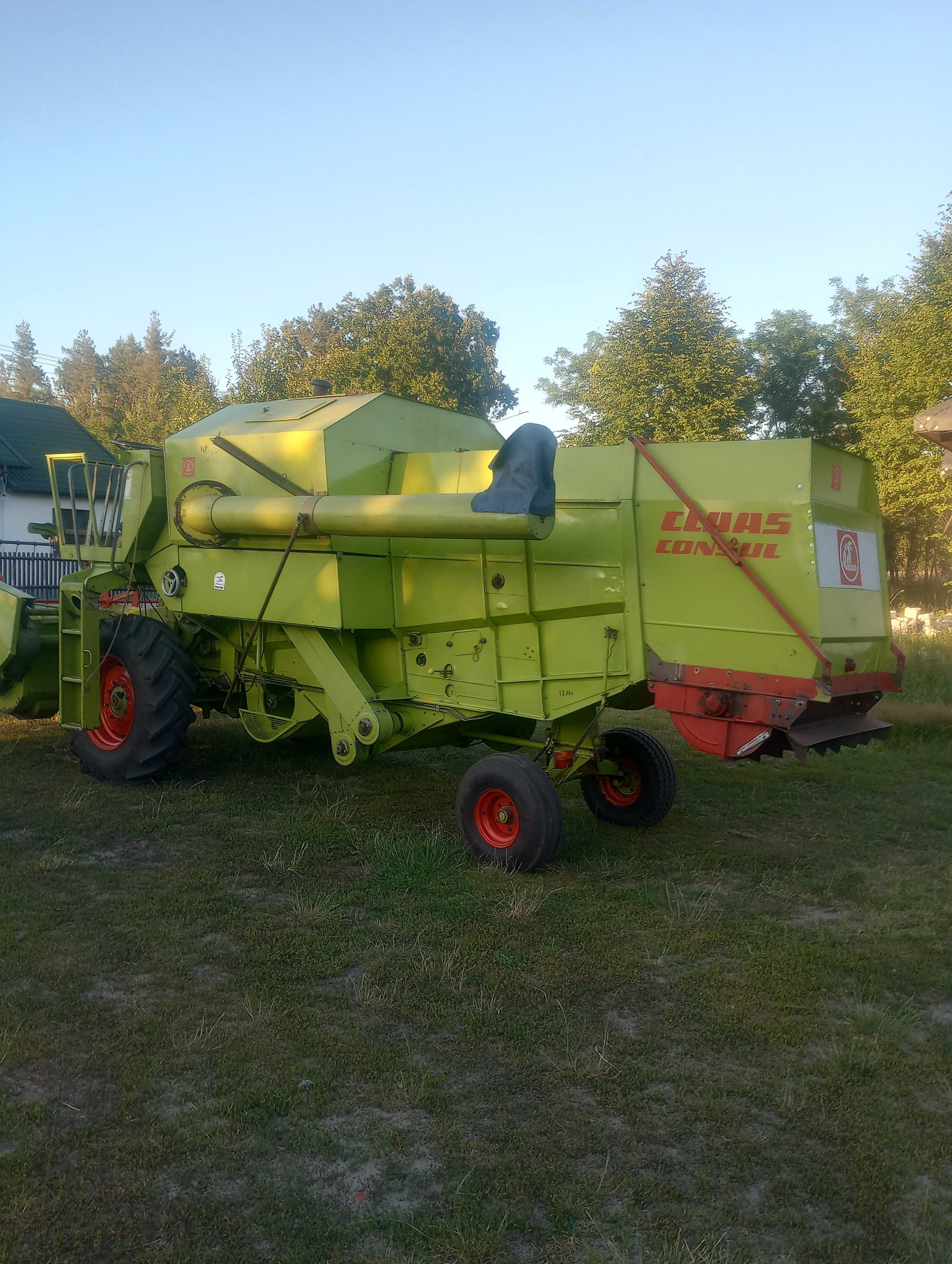Claas Consul z sieczkarnią