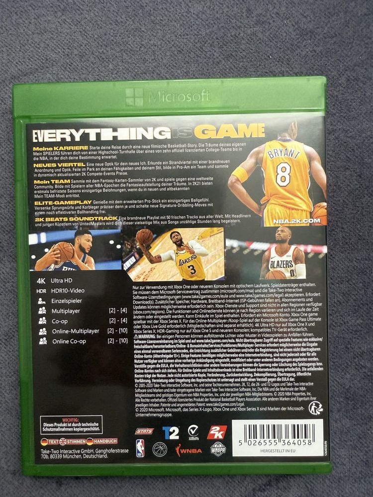 NBA 2K21 Mamba Forever Edition