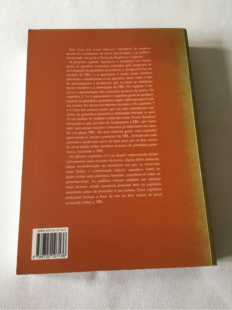 Teoria da Gramática. AFaculdade da Linguagem. Eduardo Paiva Raposo.