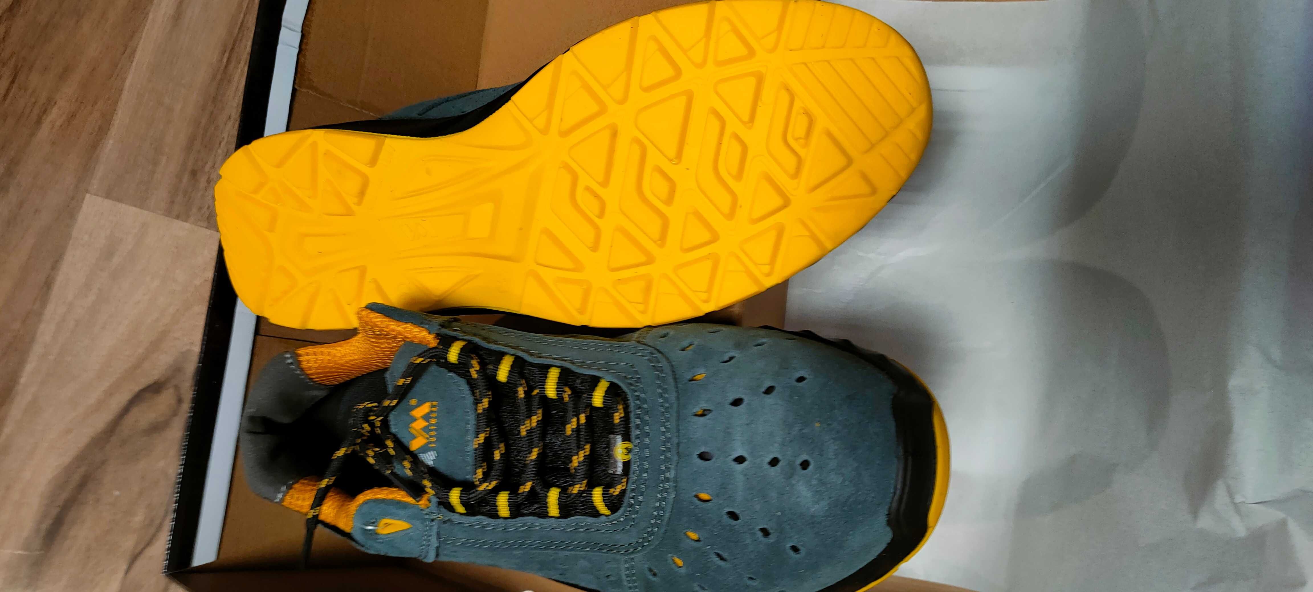 NOWE Półbuty robocze Rozmiar 43. VM Footwear BARCELONA 2175 S1 ESD.