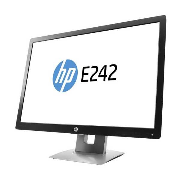 HP EliteDisplay E242 - 24" | FullHD IPS | 16:10 | VGA HDMI DisplayPort