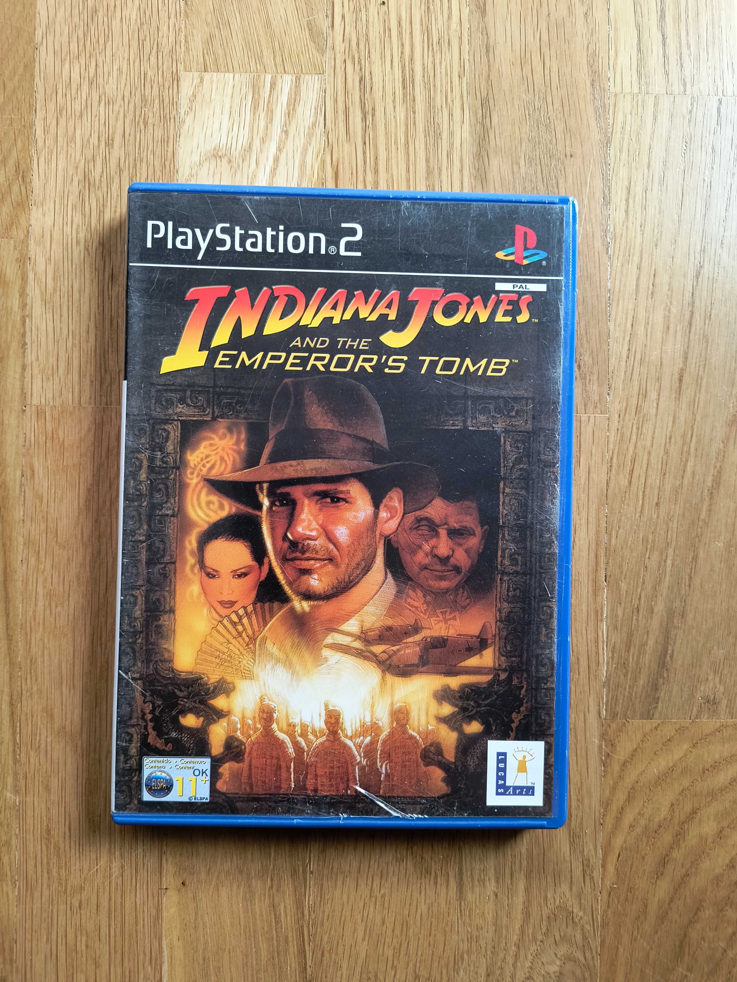 PS2 gra Indiana Jones and the Emperors Tomb