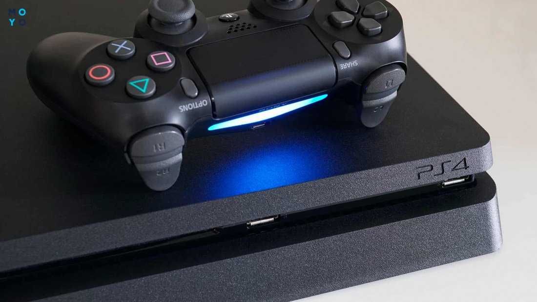 Консоль PS4 Slim Приставка Sony PlayStation 4 (В ИДЕАЛЕ)