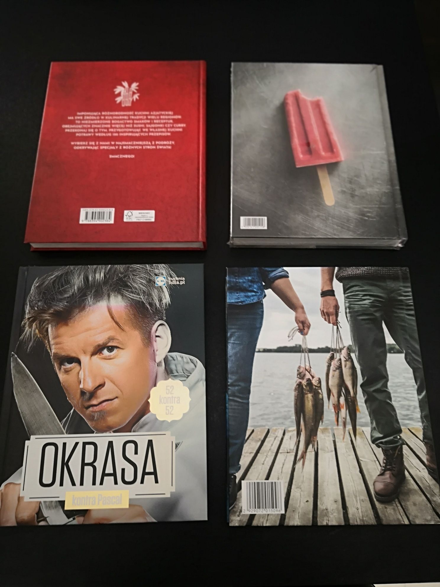 Książki kulinarne Biedronki i Lidla Pascal i Okrasa
