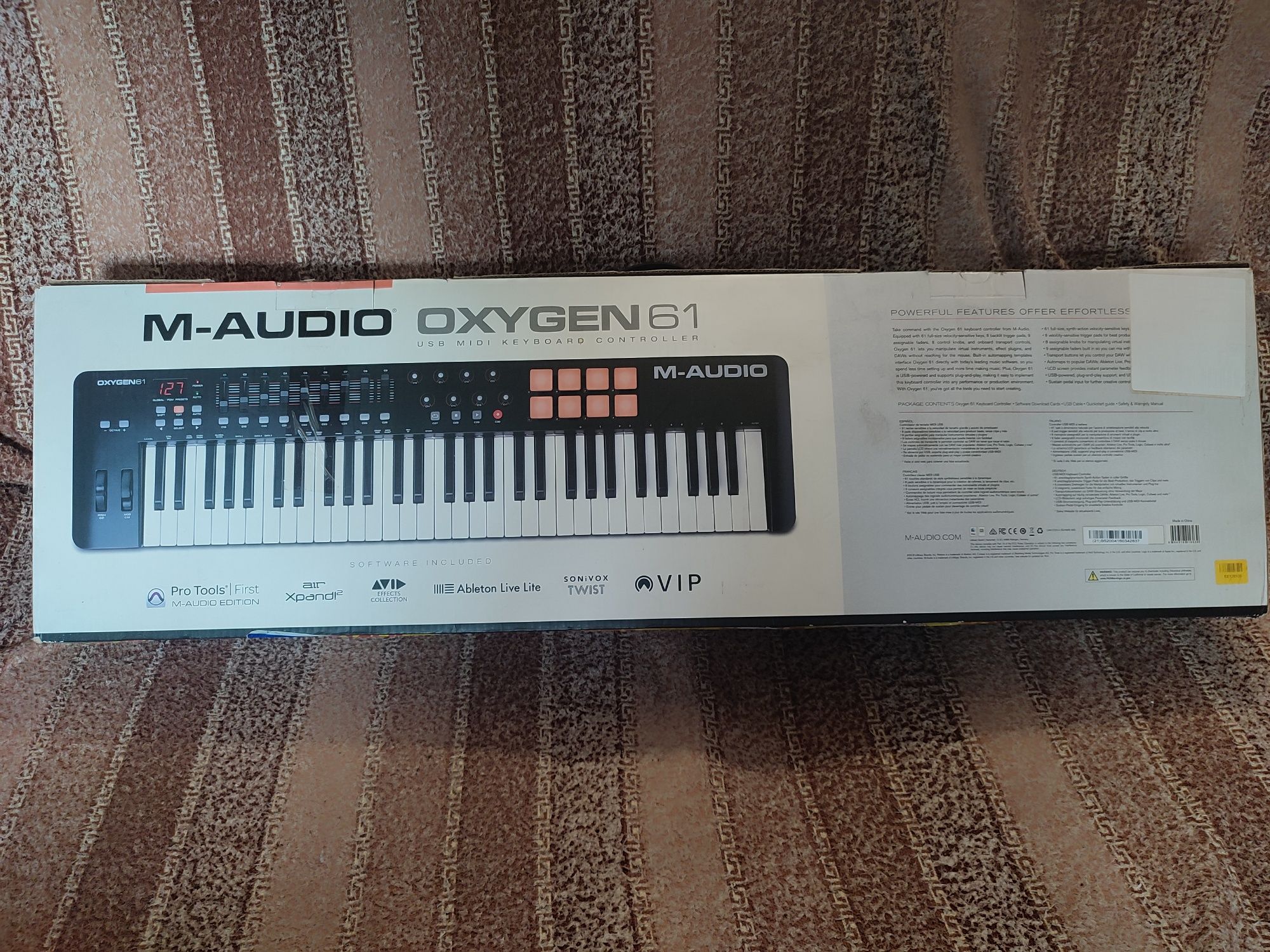 Midi-клавиатура M-AUDIO Oxygen 61
