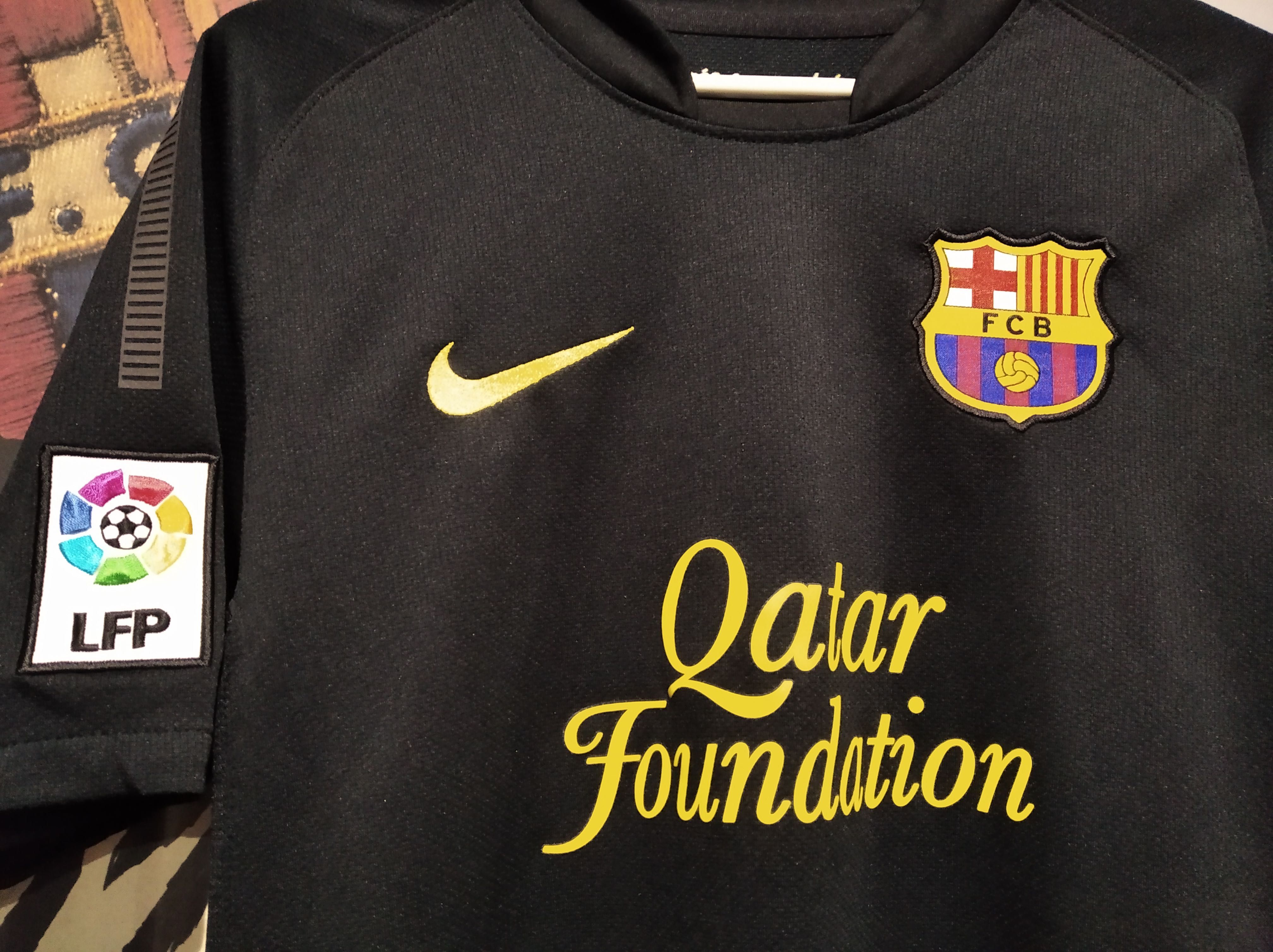 wyjazdowa koszulka Fc Barcelony z sezonu 2011/12 rozmiar S