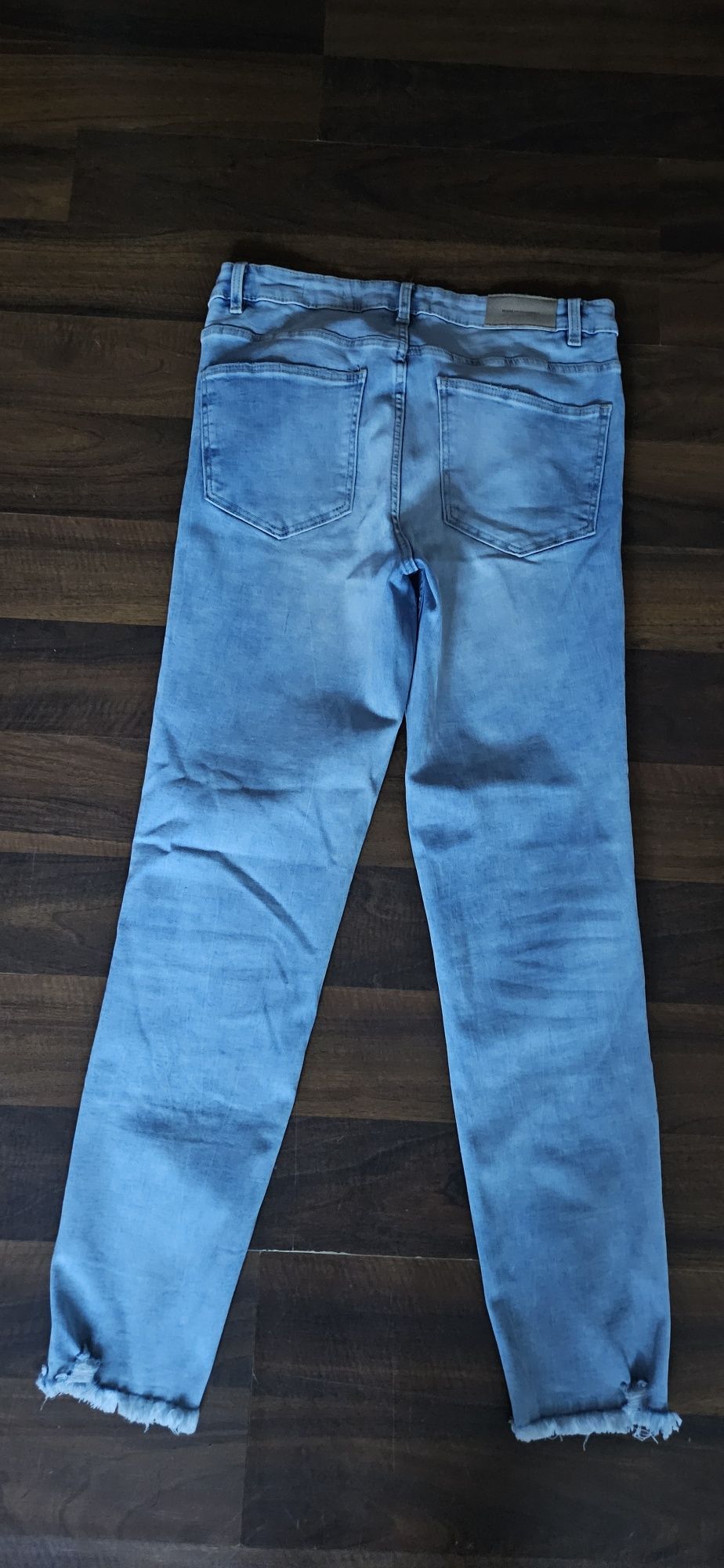 Spodnie jeans jasne rurki Slim House