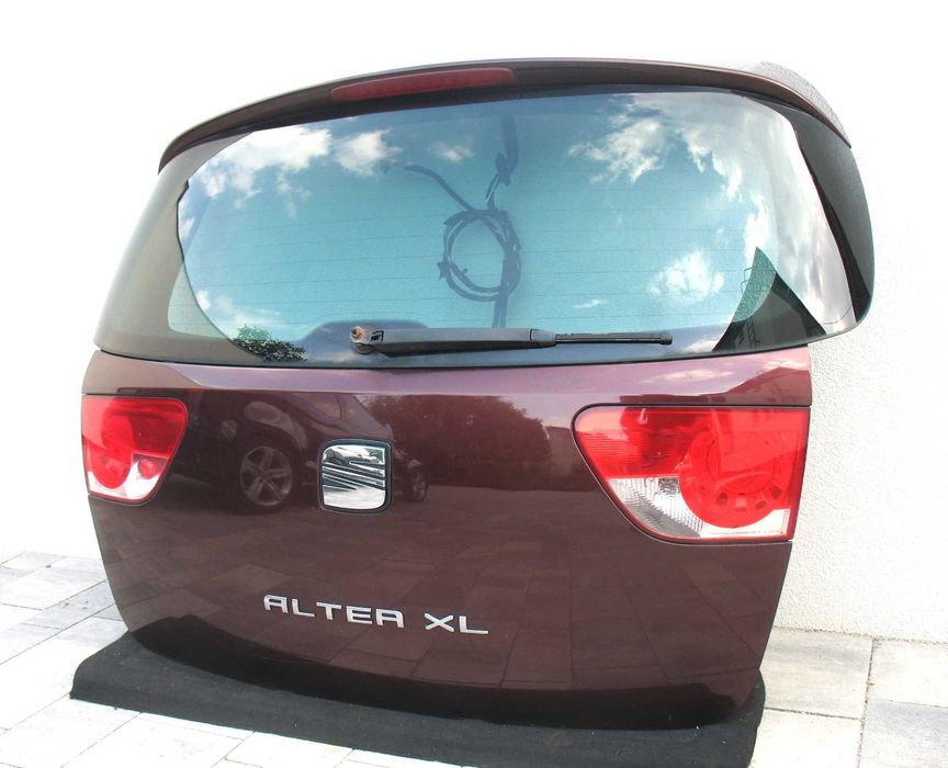 Seat Altea XL Klapa bagażnika kompletna lakier LS3Y
