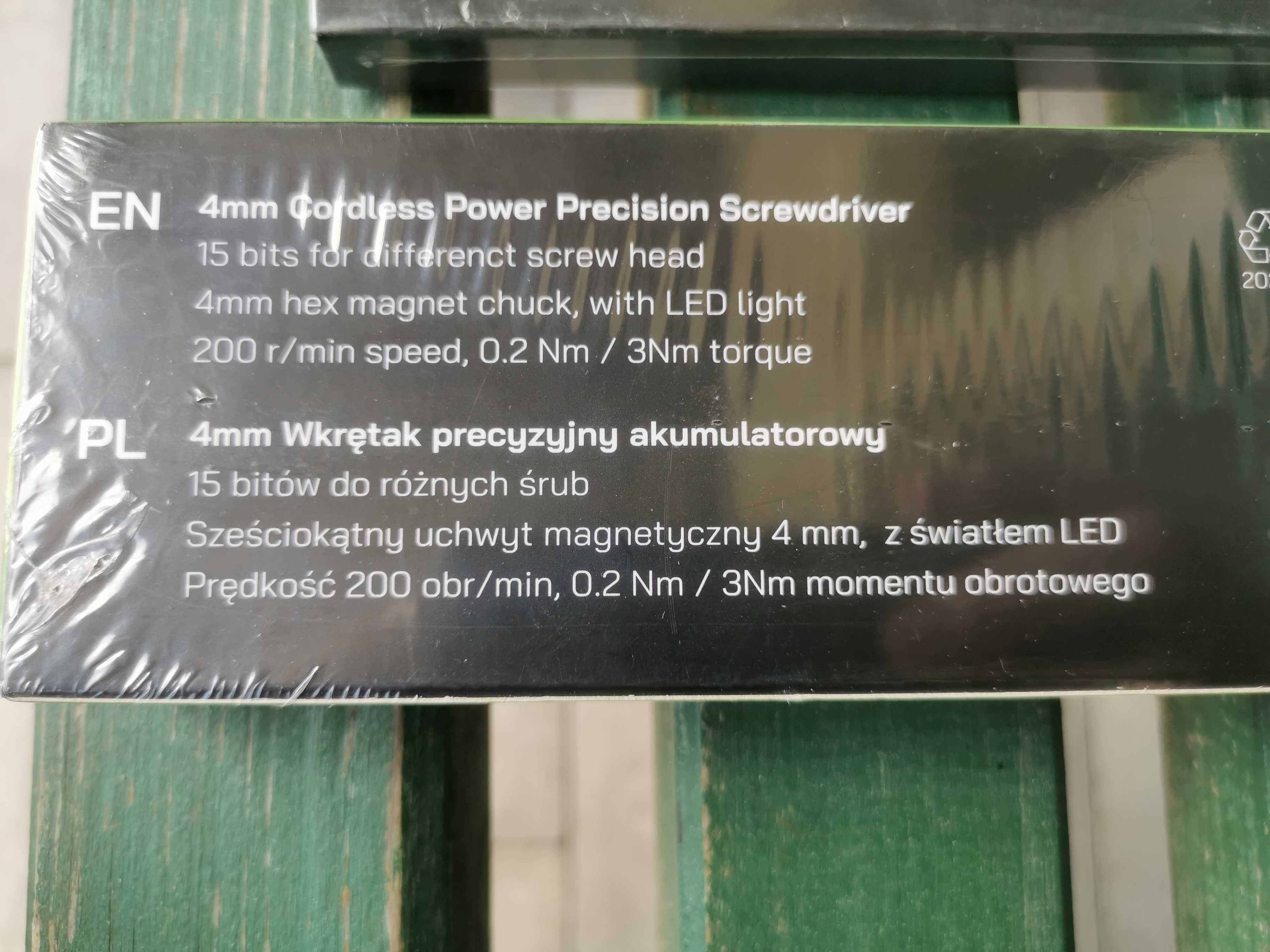 Wkrętak akumulatorowy TTD-DPT01 D2-3 4V 26Ah Li ion BLANK&HAGEN + akc.