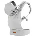 NOVO Marsúpio Porta-Bebés MOMI Ergonómico Collet Cinzento