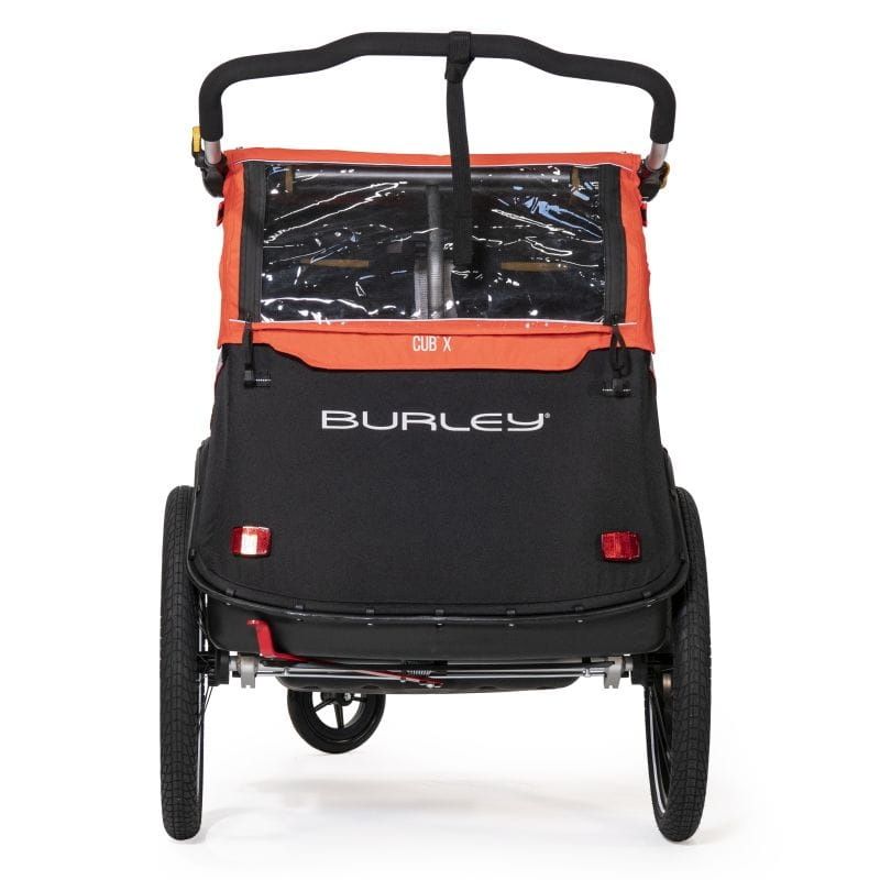 Burley Cub X Atomic Red wózek przyczepka rowerowa